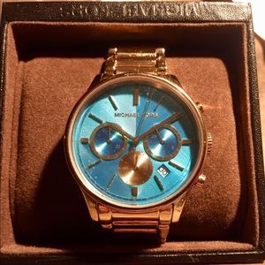 Michael Kors Teal Face Watch